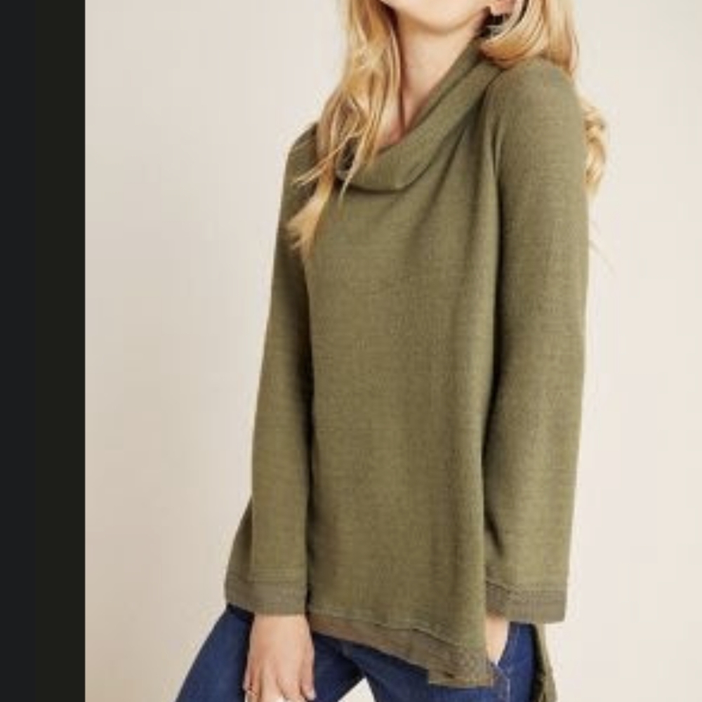 Anthropologie scoop neck sweater